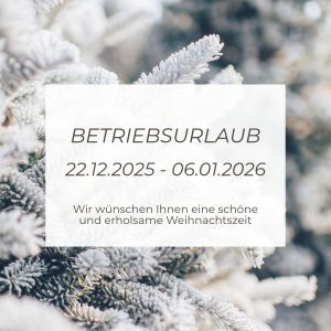 Betriebsurlaub 2025